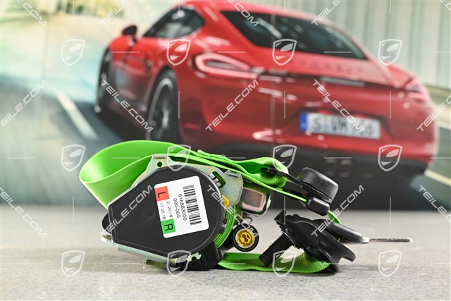 Seat belt, front, Lizard green, L=R