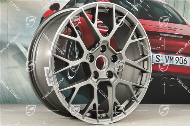 20" Felga RS Spyder Design 2, 8,5J x 20 ET50, Platinum satynowy półmat