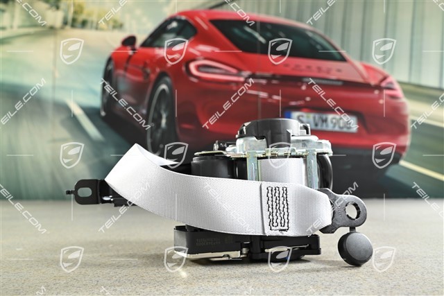 Convertible, Seat belt, front, Silver, L