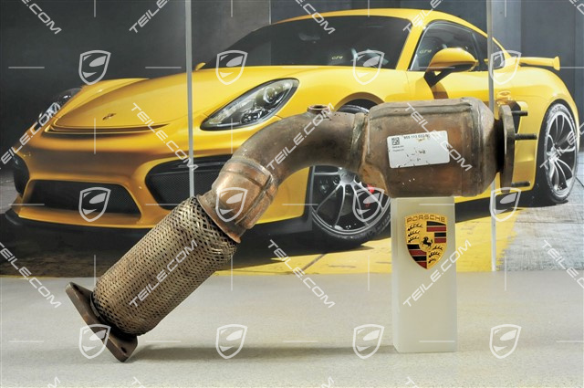 Exhaust pipe front, D9K / V8 4.5L 250 kW, R Exhaust pipe front, D9K / V8 4.5L 250 kW, R