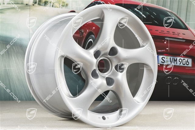 18-inch Turbo Look II wheel, 11J x 18 ET45