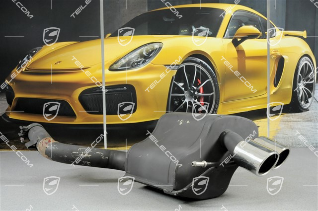 Granturismo - Rear exhaust silencer 4.2, R Granturismo - Rear exhaust silencer 4.2, R