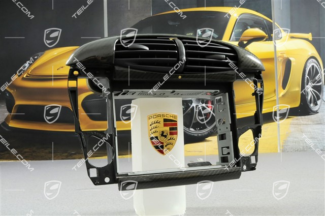 Support frame/ Air vent, radio subframe in carbon, dark grey Support frame/ Air vent, radio subframe in carbon, dark grey