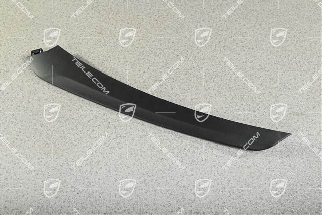 Turbo, Disc / cover lower for front bumper retaining frame, Black, L