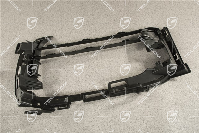 Turbo / Sport Design, Front bumper, side ventilation grille, Black matte, R