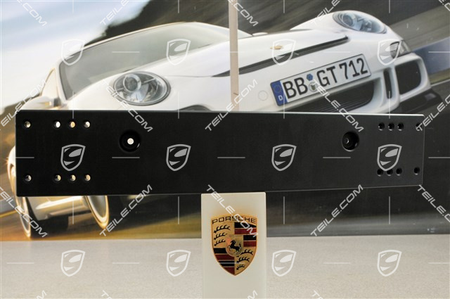 Number plate mounting Number plate mounting