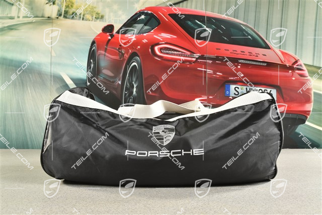 Coupe Abdeckhülle, Innen, farbig Porsche Wappen