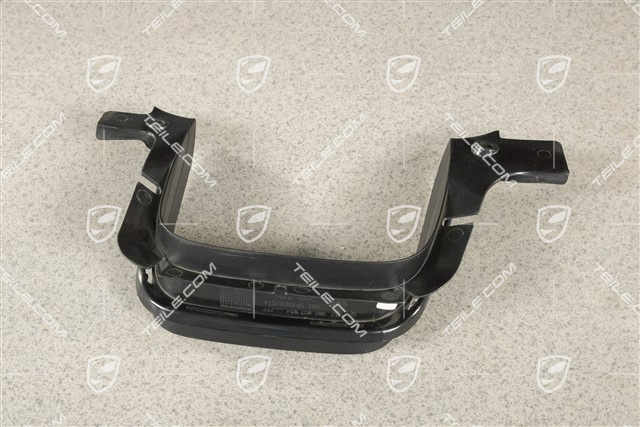 Tail pipe cover trim, Black matte, GTS/Spyder, R