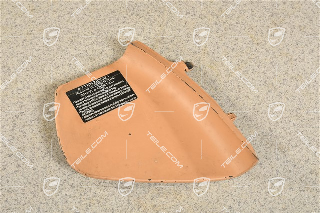 Dashboard trim lower part side cover, Sand Beige, R