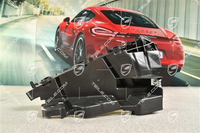 Holding / support rail, front bumper, L
