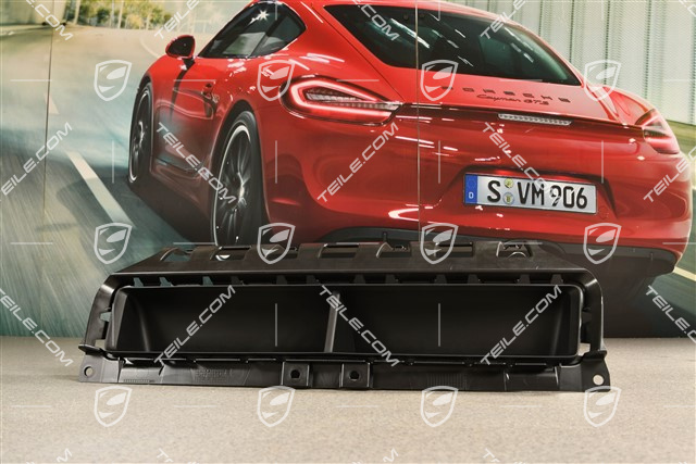 Turbo, Rear bumper air exhaust duct centre, matte black