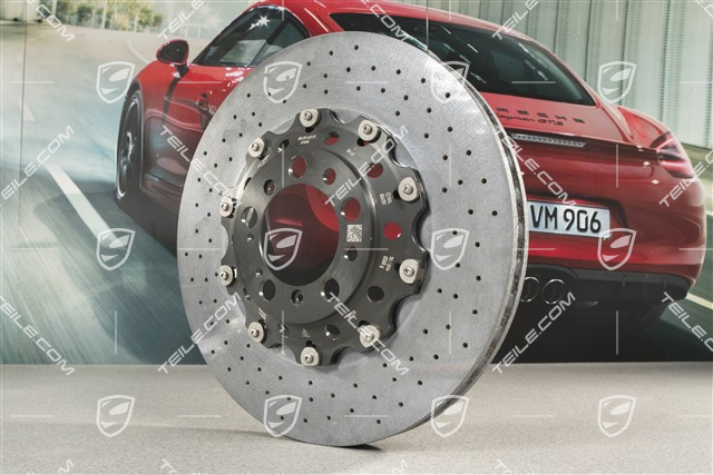 PCCB Ceramic Brake disc, front, 390mm, L