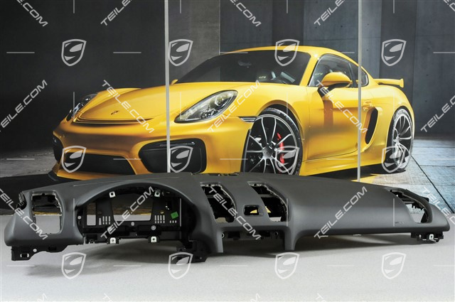 Dashboard, upper part, slush, black Dashboard, upper part, slush, black