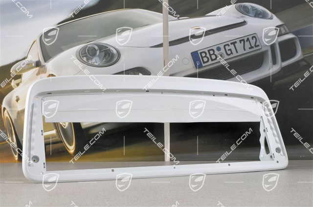 Rear spoiler, without grille