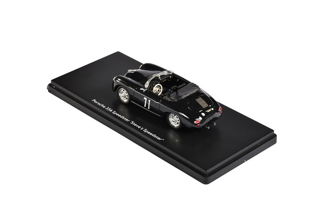 Porsche 356 Speedster #71 Steve's Speedster / Mc Queen, schwarz, Schuco, Maßstab 1:43