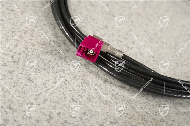 Connecting line, Telephone aerial-Control panel Navigation system