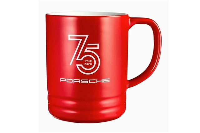 75Y Porsche Cup with anniversary logo, 420ml 75Y Porsche Cup with anniversary logo, 420ml