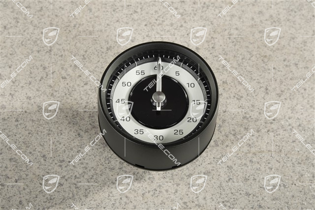 Stopwatch, white-coloured instrument dials