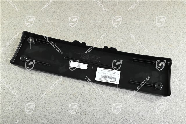 Front bumper Number / Licence plate support
