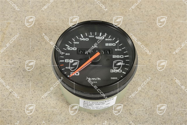 Speedometer, on-board computer, Turbo
