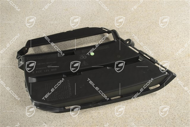 Air duct closed, black, R