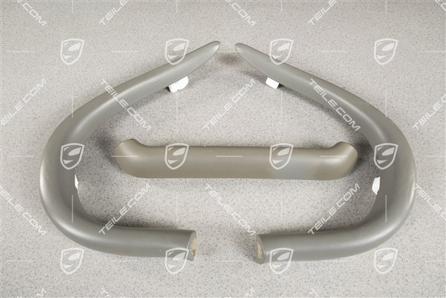 Linning leatherette, Graphite grey