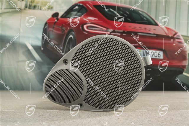 Convertible, Loudspeaker, Graphite grey,  rear, L