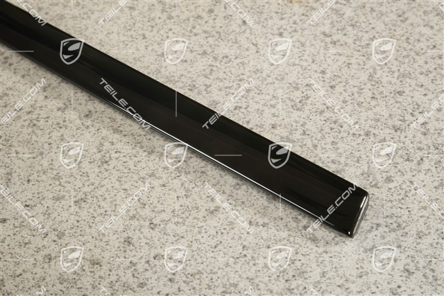 Moulding, front, black, aluminium package, R