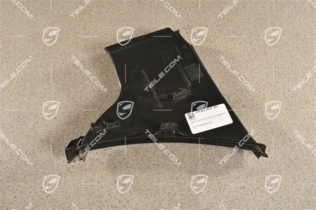 Air guide / duct, black matte, Sport Design Package, R