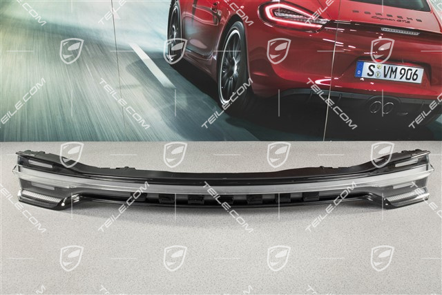 Rear light covering / centre, Dark