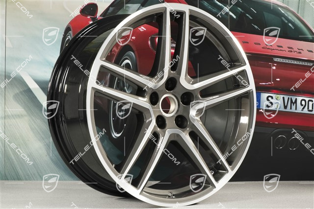 20" Felga "Macan Turbo", 9J x 20 ET26, CMS, Titanium