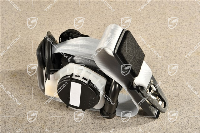 Seat belt, front, Rhodium Silver, L