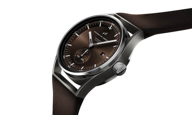 Sport Chronograaf Subsecond Titanium&Brown