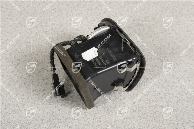 Side vent, Black, L