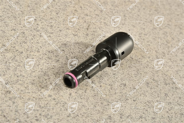 Nozzle head, black mat, L=R