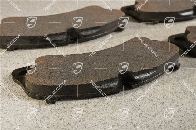 GT3, Brake pads, front, Racing version, L+R