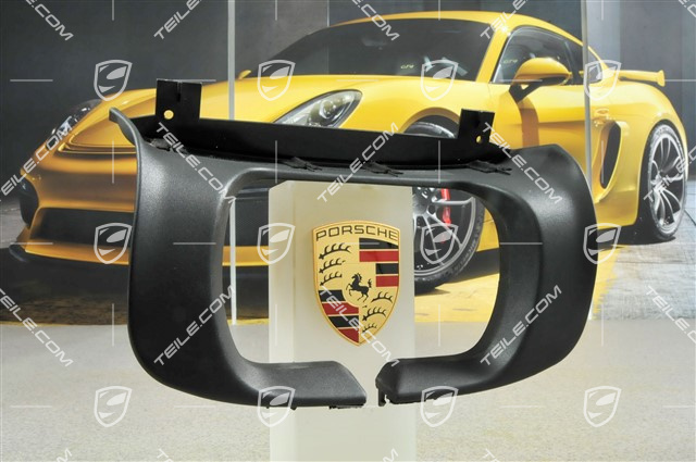 Cover / steering wheel, satin black Cover / steering wheel, satin black