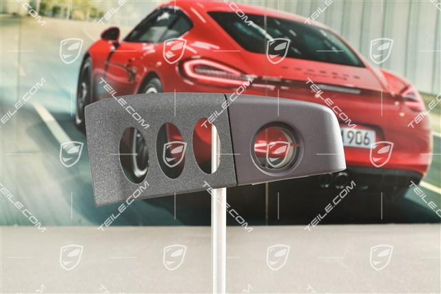 Trim for switch, Granite grey, R