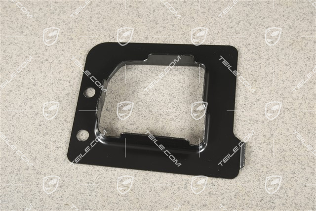 Closing element, side member, rear, R