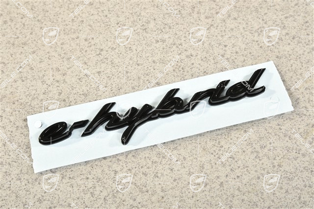 Lateral "e-hybrid" logo, High Gloss Black, R