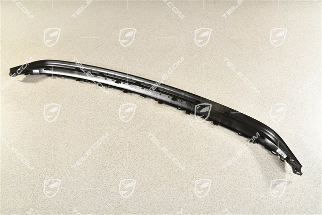 Blende oben mit „PORSCHE“ Schriftzug, Schwarz