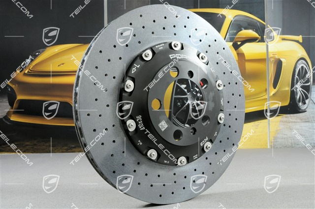 PCCB Ceramic brake disc, GT3/GT3RS/GT2RS, L