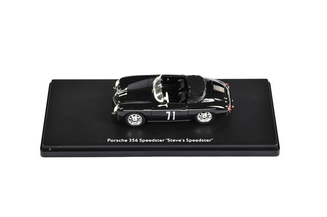 Porsche 356 Speedster #71 Steve's Speedster / Mc Queen, schwarz, Schuco, Maßstab 1:43