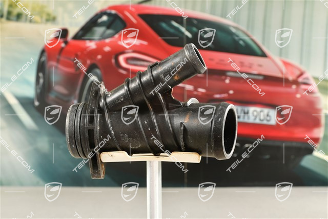 V6, Coolant guide housing flange / neck