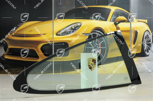 Rear glass, coupé, R Rear glass, coupé, R