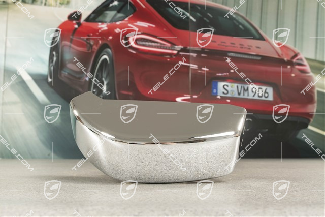 Rear bumper, Chromed horn, L=R