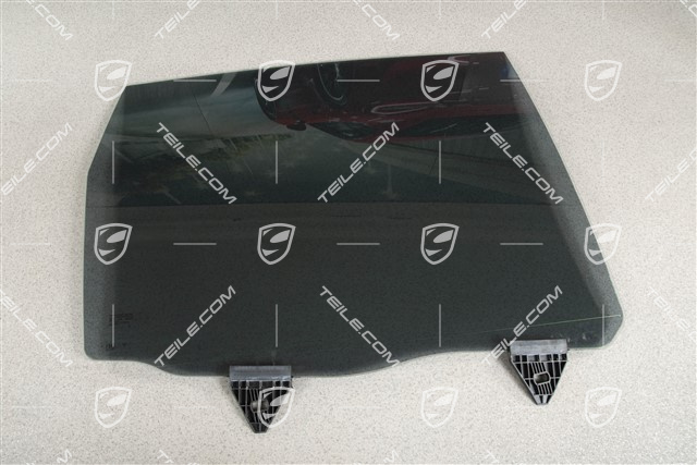 Rear door glass, metallized, R