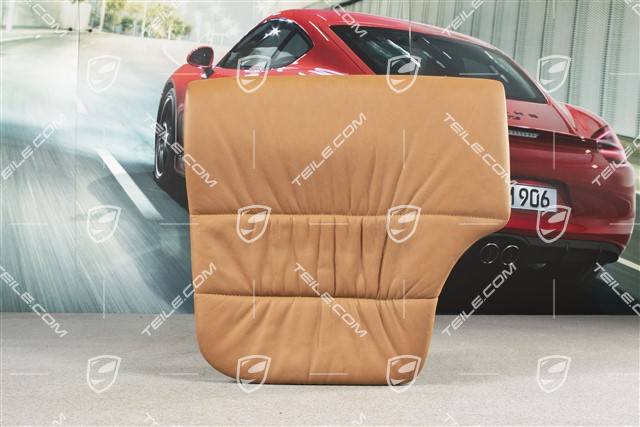 Notsitzkissen, Coupe/Targa, Raffleder, Braun/Natur, R