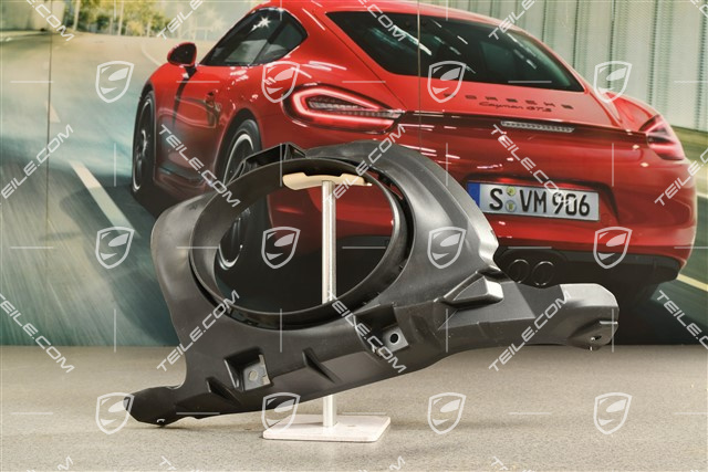 Cover exhaust pipe, Sport Design Package, R