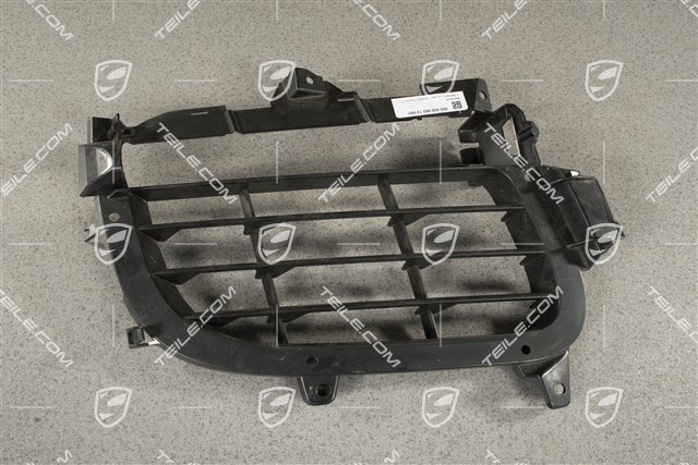 Ventilation grille, satin black, Turbo/GTS, R